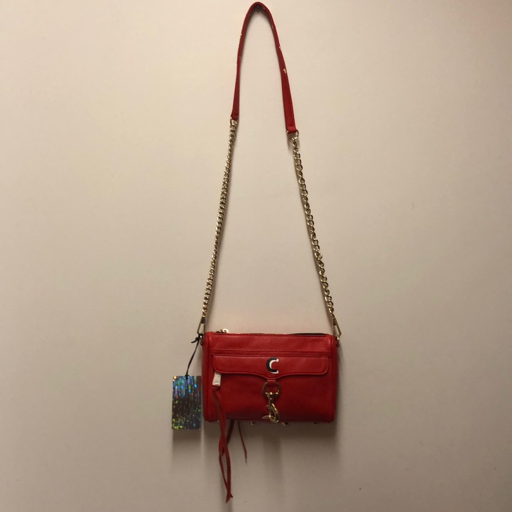 🥳 Rebecca Minkoff Red Crossbody - Picture 2 of 8